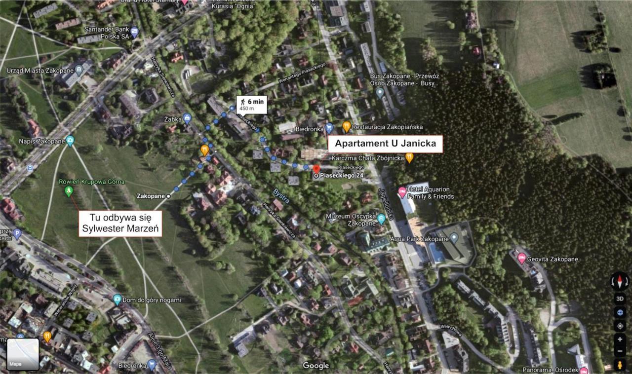 Apartament U Janicka Apartment Zakopane Ngoại thất bức ảnh